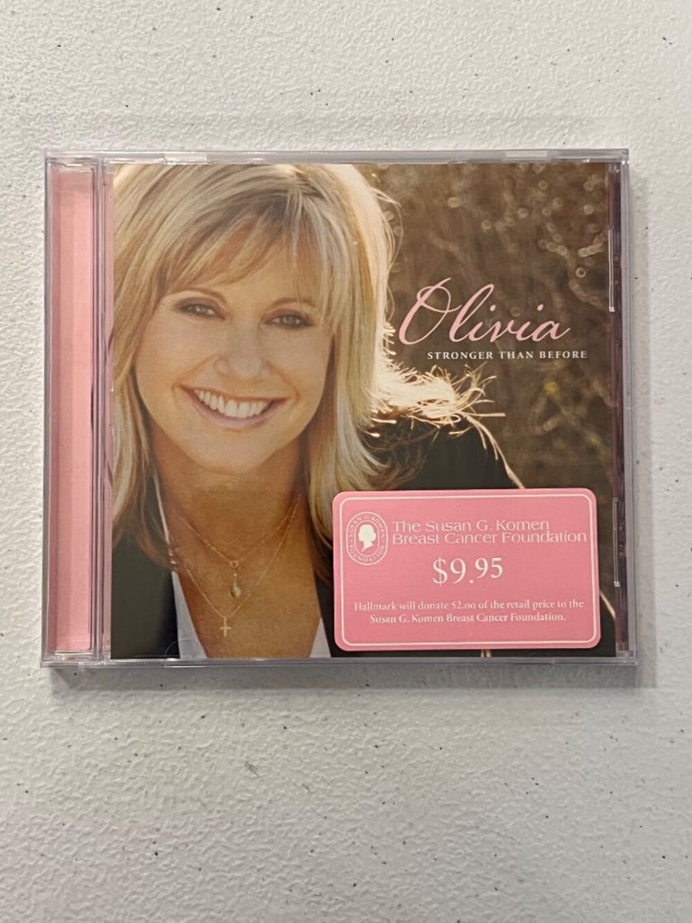 Olivia Newton-John Stronger Than Before CD Album 2005 Pop Hallmark New Sealed